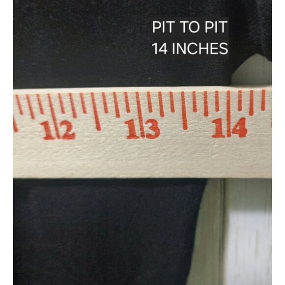 NWT Commense Black Long Sleeve Open Back Tie Detail Top Medium - Picture 5 of 7